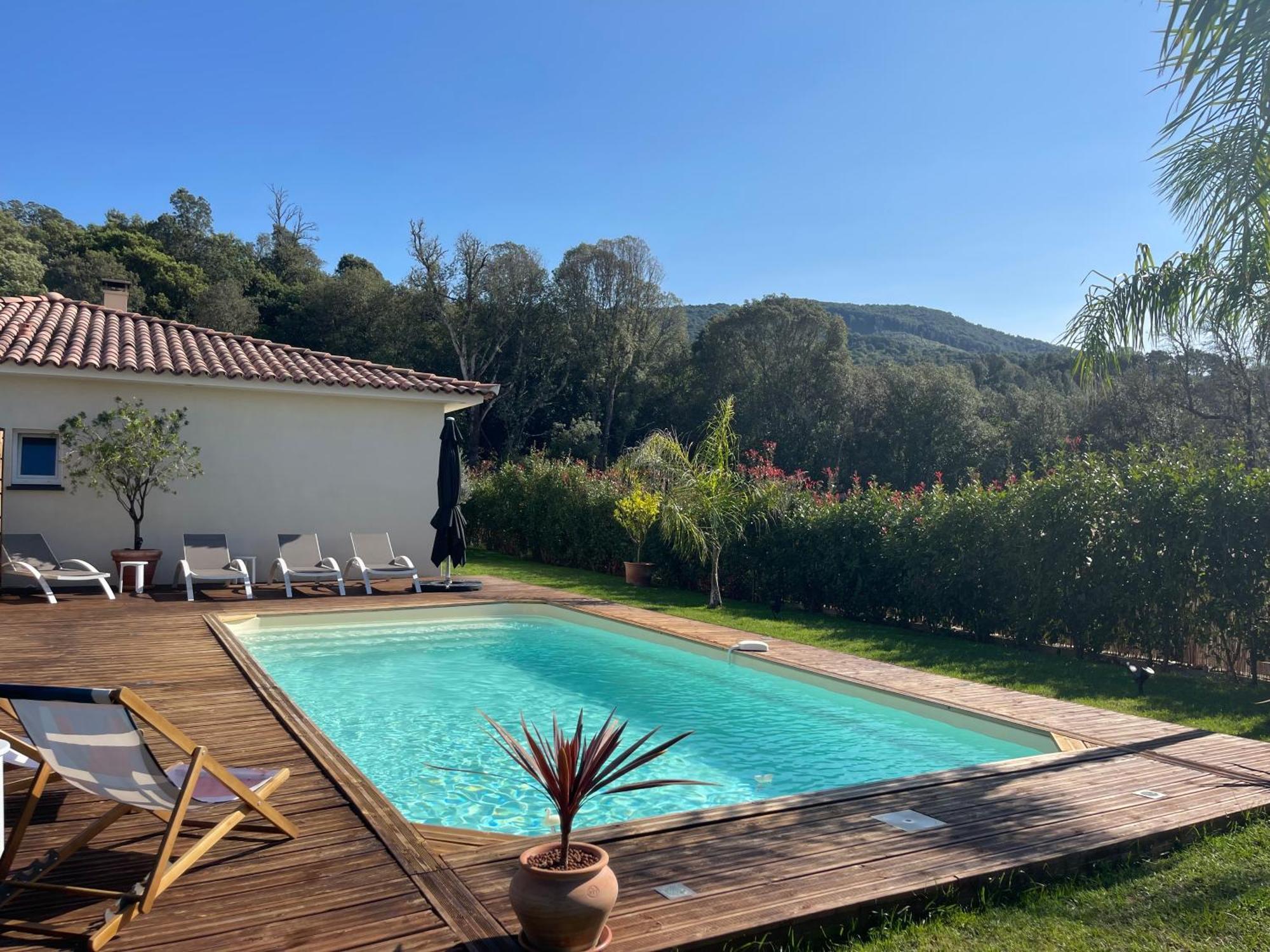Magnifique Villa Recente Entre Mer Et Montagne Situee Entre Ajaccio Et Porticcio Cauro Kültér fotó